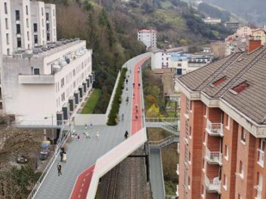 Adjudicada la obra del paseo Estación-Azitain en Eibar a las empresas Amenabar, Exbasa y Cycasa